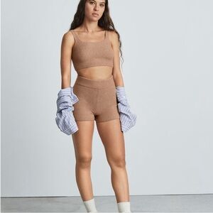 Everlane‎ The Cozy Stretch cropped Tank sz XS NWT